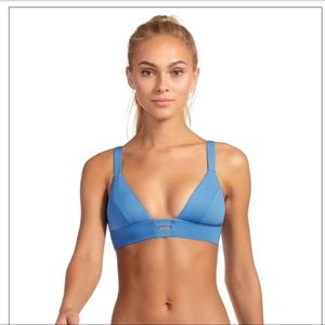 Vitamin A neutra bikini top cobalt blue large